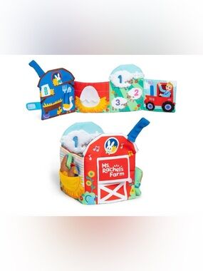 Ms Rachel sensory learning farm barnyard cognitive motor skills hand-on baby toy